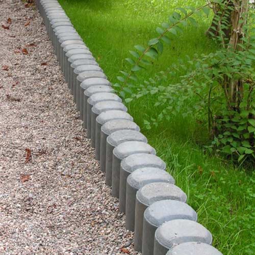 Rondins De Palissade Demi Lune En Plastique Recycl rondins-de-palissade-demi-lune-en-plastique-recycl